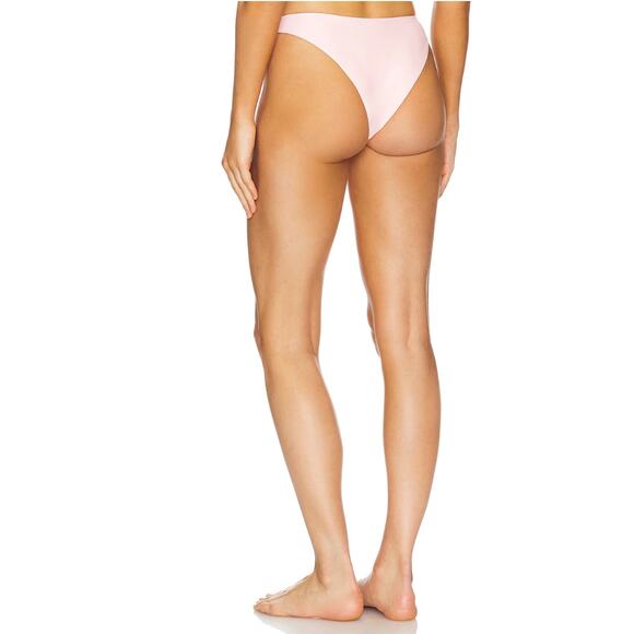 Lovers & Friends Lilibet Bikini‎ Bottom Swimsuit Pink Low Waist Brief Sz S - Picture 4 of 8